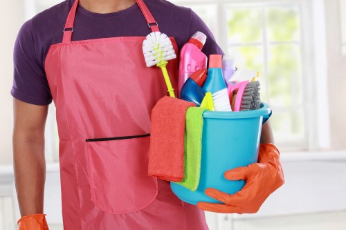Local mattress cleaning equipment used in a Stjohnswood flat