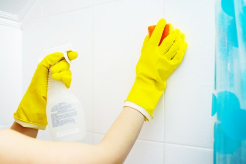 Professional carpet stain treatment for a commercial property in St John’s Wood