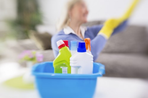 Load-based carpet cleaning quote example for a local flat